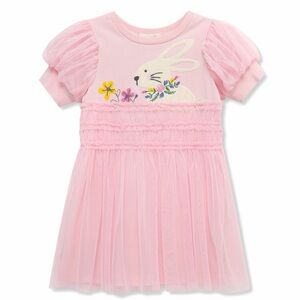 NWT Peek Girl’s Bunny dress Size 2T